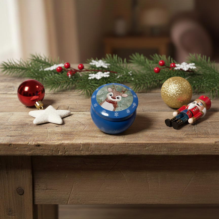 Rudolph The Reindeer Candle